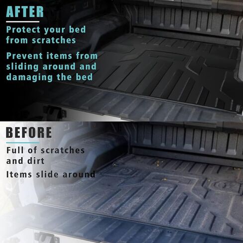 BestEvMod Compatible with Hummer EV Truck Bed Mat Liner 2022 2023 2024 Accessories Pickup Heavyweight Bed Mat All-Weather Protection in Saudi Arabia