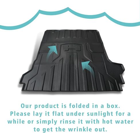 BestEvMod Compatible with Hummer EV Truck Bed Mat Liner 2022 2023 2024 Accessories Pickup Heavyweight Bed Mat All-Weather Protection in Saudi Arabia