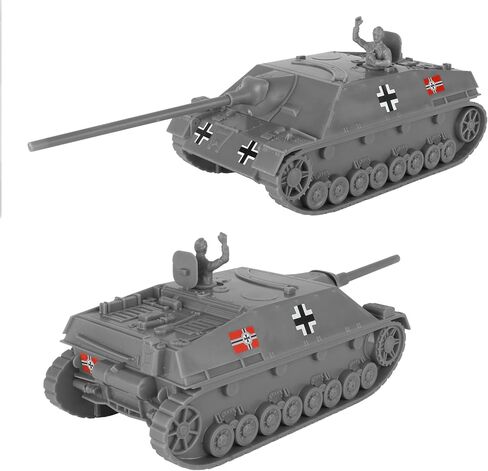 BMC WW2 German Jagdpanzer IV Tank Destroyer - Tan 1:32 Plastic Army Men Vehicle in Kuwait