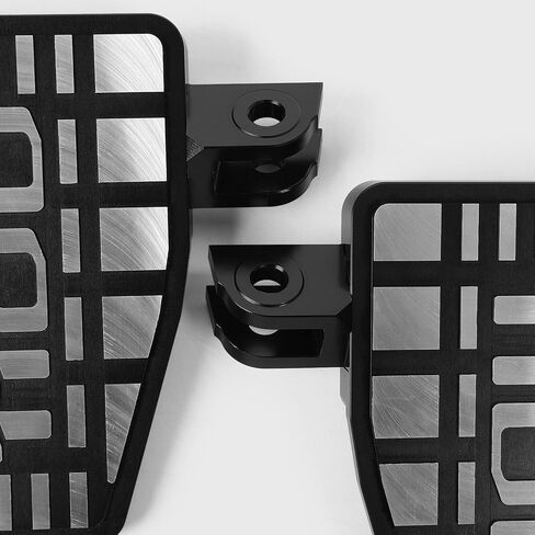 WOOGA Motorcycle Rider CNC Enlarge Footrests Foot Rest Pegs Wide Pedals fit for Ho&n&da Rebel CMX 1100 CMX1100/DCT Accessories 2021 2022 2023 2024 (Black) in Saudi Arabia