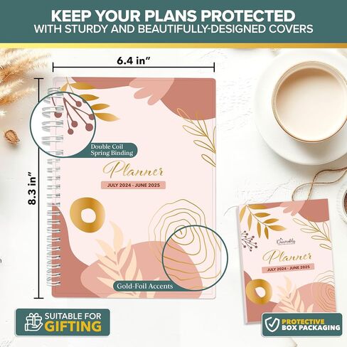 Decorably 12 Months Weekly Planner 2024-2025 Jul 2024-Jun 2025, 6.4x8.3in 2024-2025 Planner, Agenda Book Planner 2024-2025 School Planner 2024-2025 Student, Teacher Planner 2024-2025 Weekly Planner in Saudi Arabia