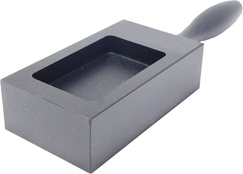 Ingot Mold Gray Cast Iron Ingot Mold Crucible for Melting Casting Refining (Size 3) in Saudi Arabia