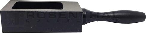 Ingot Mold Gray Cast Iron Ingot Mold Crucible for Melting Casting Refining (Size 3) in Saudi Arabia