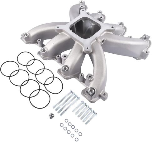 Single Plane Mid-Rise EFI Intake Manifold w/Gasket Replacement for LS3 L92 Che-vy small block LS-based engines, V8 6.2L/376# 300-136# 413481A-4440 in Saudi Arabia