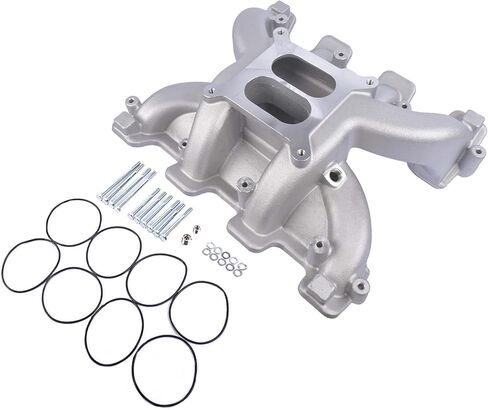 Single Plane Mid-Rise EFI Intake Manifold w/Gasket Replacement for LS3 L92 Che-vy small block LS-based engines, V8 6.2L/376# 300-136# 413481A-4440 in Saudi Arabia
