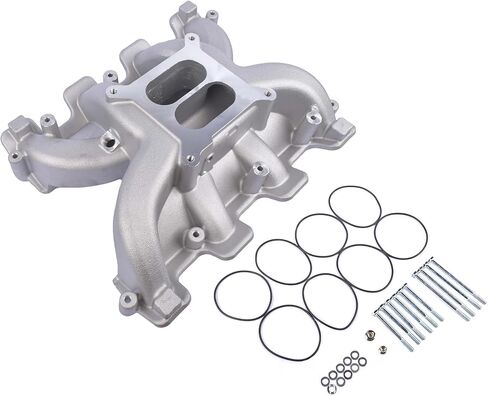 Single Plane Mid-Rise EFI Intake Manifold w/Gasket Replacement for LS3 L92 Che-vy small block LS-based engines, V8 6.2L/376# 300-136# 413481A-4440 in Saudi Arabia