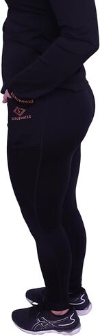 سكرب ميتس أندر سكرب للنساء - سروال يوجا عالي الخصر تحت سكراب، سروال للطبيب والممرضة مع جيوب على الورك in Kuwait