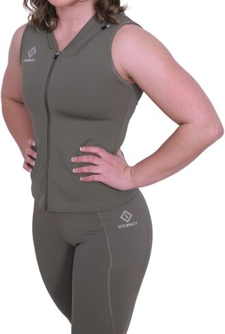 سكرب ميتس أندر سكرب للنساء - سروال يوجا عالي الخصر تحت سكراب، سروال للطبيب والممرضة مع جيوب على الورك in Kuwait