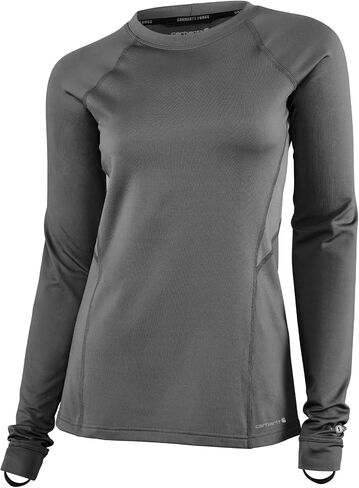 Carhartt Women's Force Heavyweight Stretch Base Layer Crewneck in Saudi Arabia