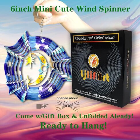 Wind Spinner Mandala Blossom 12 بوصة ثلاثية الأبعاد من الفولاذ المقاوم للصدأ تستحق هدية مقطوعة بالليزر معلقة مغازل الرياح المعدنية الحركية للفن ديكور داخلي/خارجي in Saudi Arabia