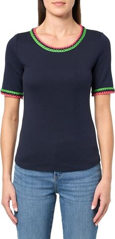 Nautica Women's Cotton Short Sleeve Solid Knit Top in Kuwait