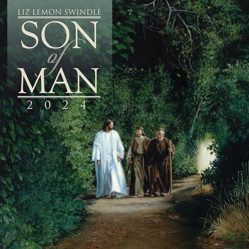 HavenLight 2024 Wall Art Calendar - "Divine Redeemer" by Del Parson, 12" x 12" Printed in Premium Archival Paper - Monthly Calendar, Inspirational Wall Decor - Jesus Poster in Saudi Arabia