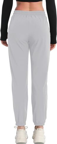 BROKIG Women TrianLoop Lightweight Joggers Track Pants,Casual Gym Fitness Workout Sweatpants Yoga Stretch Pants Pockets in Kuwait