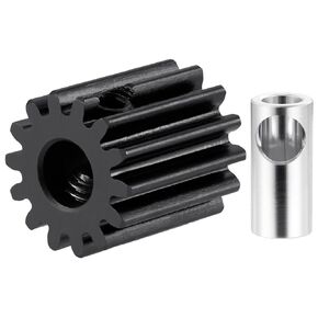 Steel 32P 5mm Pinion Gear 11T-24T Motor Gears for 1/5 1/6 1/8 1/10 1/14 1/16 1/18 RC Buggy Monster Truck Drift Car Off-Road Crawler Parts (16T)