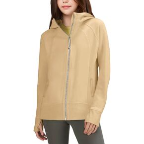 rrhss Girls Zip Up Hoodies Sweatshirts Long Sleeve Thumb Hole Pullover Tops with Pockets 5-14 Years, Runs Small