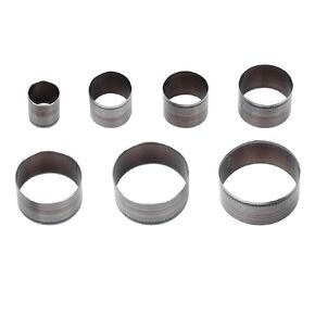 7 pcs Leather Round Hole Puncher Circular Puncher Punch Die Round Cutting Die Punching Die Set Belt Hole Puncher 20mm 25mm 30mm 35mm 40mm 45mm 50mm