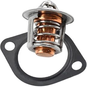 180° Thermostat 15531-73010 15531-73014 Compatible with Kubota D600 D640 D750 D662 D722 D750 D850 V1200 Kubota Engine B1550 B1700 B2100 B2150 KH41 KH51 KH61 BX1800 BX1830 BX1850