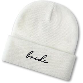 Mr&MrsGifts Bride and Groom Beanie Hats Couples Gift Ideas Bride and Groom Gifts Matching Beanies for Couples