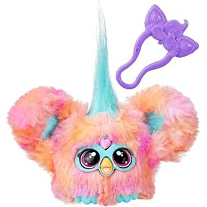 Furby Furblets Ree-Mix Mini Friend, 45+ Sounds & Music, Speaks Only Furbish, Electronic Plush Toys for 6 Year Olds & Up, Coral