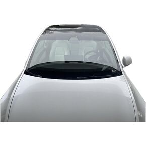 Front Windshield Sun Visor Strip Tint Film for Tesla Model Y Precut Premium DIY Car Window Tint Film (Black 5%)