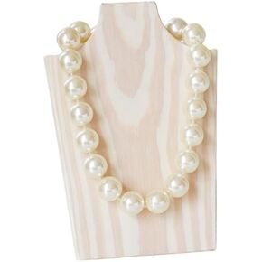 Hot Girls Pearls Ivory White 20" Cooling Necklace | Stylish Way to Stay Cool While Looking Hot | Free Insulated Travel Pouch Included with Every Item.
