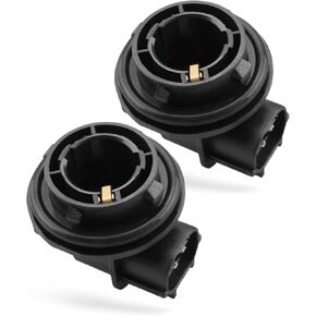 Daytime Running Light Socket Holder Fit for Kia Forte 2019 2020 2021, DRL Socket Set Replace 92164-m7050 4F0-941-669 2Pcs