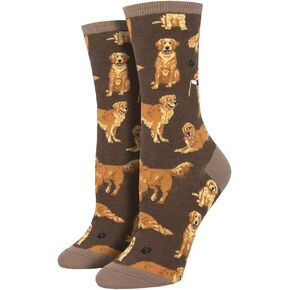Socksmith Women's Golden Retrievers