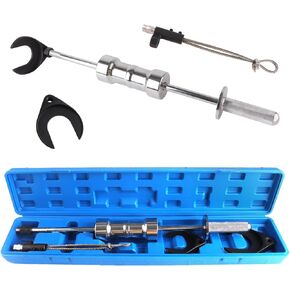 Inner CV Joint Puller Inner CV Joint Removal Tool Kit 10 Pounds Heavy Duty Slide Hammer Front Wheel Drive Axle Half Shaft Removal Puller Tool Set 63mm 48mm CV Joint Fork Adapter Attachments