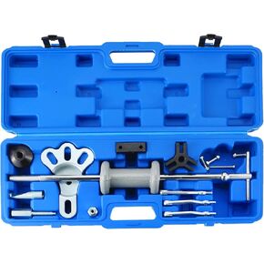 Slide Hammer 17PCS Axle Front Rear Wheel Bearing Dent Hub Gear Puller Remover Set Slide Hammer Puller Set