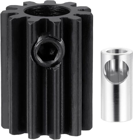 Steel 32P 5mm Pinion Gear 11T-24T Motor Gears for 1/5 1/6 1/8 1/10 1/14 1/16 1/18 RC Buggy Monster Truck Drift Car Off-Road Crawler Parts (16T) in Saudi Arabia