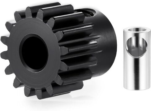 Steel 32P 5mm Pinion Gear 11T-24T Motor Gears for 1/5 1/6 1/8 1/10 1/14 1/16 1/18 RC Buggy Monster Truck Drift Car Off-Road Crawler Parts (16T) in Saudi Arabia