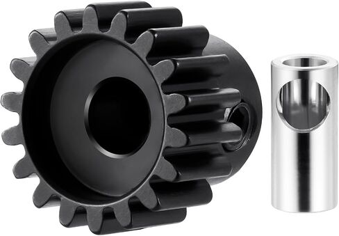 Steel 32P 5mm Pinion Gear 11T-24T Motor Gears for 1/5 1/6 1/8 1/10 1/14 1/16 1/18 RC Buggy Monster Truck Drift Car Off-Road Crawler Parts (16T) in Saudi Arabia