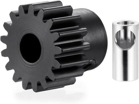 Steel 32P 5mm Pinion Gear 11T-24T Motor Gears for 1/5 1/6 1/8 1/10 1/14 1/16 1/18 RC Buggy Monster Truck Drift Car Off-Road Crawler Parts (16T) in Saudi Arabia
