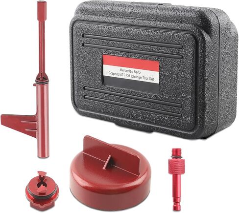 maXpeedingrods Metal Transmission Oil Filling Adapter Tool, 4pcs Oil Change Tool Set, for Mercedes-Benz 725.0 9G-Tronic 9-Speed Auto Transmission, 725589029000, 72558909000 in Saudi Arabia