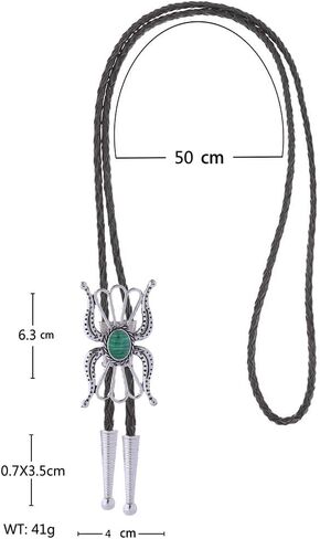 Bolo Tie, Navajo Style Vintage Crystal Bow Tie for Mens in Saudi Arabia