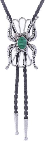 Bolo Tie, Navajo Style Vintage Crystal Bow Tie for Mens in Saudi Arabia