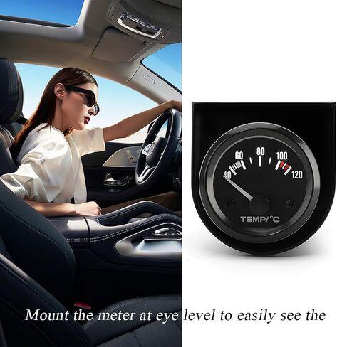 Single Gauge Mounting Panel, 2.1 Inch Gauge Mounting Panel Bracket Pod with Single Hole, Metal Gauge Pillar Bracket Holder for Most Vehicles' Dashboard, Car Accessories in Saudi Arabia