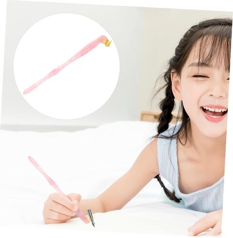 Diagonal Pen Dip Pen Holder Calligraphy Pen Holder Oblique Calligraphy Pen Dip Pen Holder Calligraphy Pen Holder Left Handed Oblique Pen Household Metal Supplies Student in Saudi Arabia