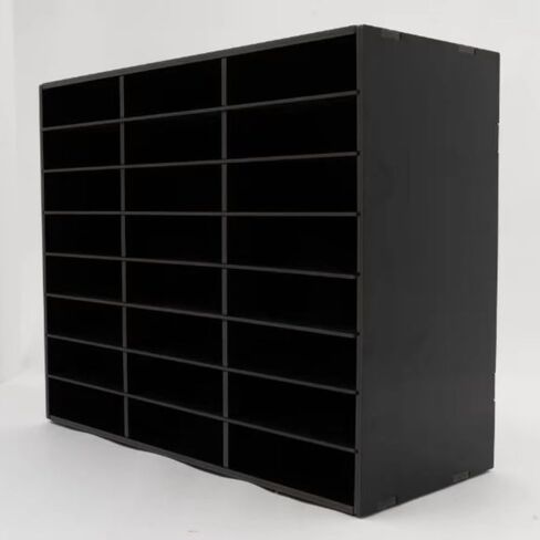Literature Organizers, Compartments Office Mail Sorter Organizer, Literature Sorter for Office, Home, Classroom (24 Slots, White) in Saudi Arabia