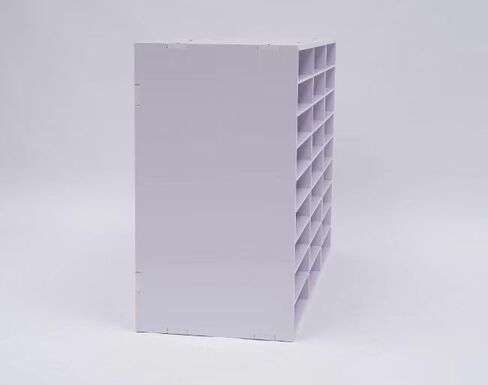 Literature Organizers, Compartments Office Mail Sorter Organizer, Literature Sorter for Office, Home, Classroom (24 Slots, White) in Saudi Arabia