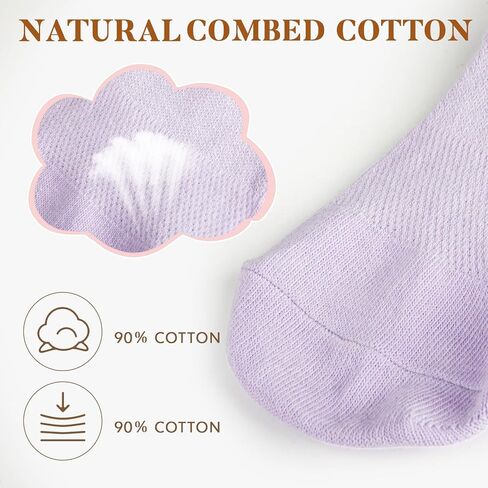 HONGTEYA 5 Pairs Pilates Socks with Grips for Women, Yoga Scoks Non-slip for Athletic Ballet Dance Grippy Ankle Socks in Kuwait