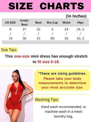 Women Sexy Rhinestone Exotic Dancewear, Club Rave Outfits Sheer Fishnet Bodysuit, Halter Backless Mini Coverup Dress in Kuwait
