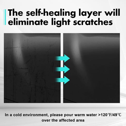 for Mustang 2024 2025 Headlights Smoke Tint PPF 30% VLT Smokey Headlamp Film Paint Protection Custom Fit Anti Scratch Self Healing Guard for CarFinishing Accessories in Saudi Arabia