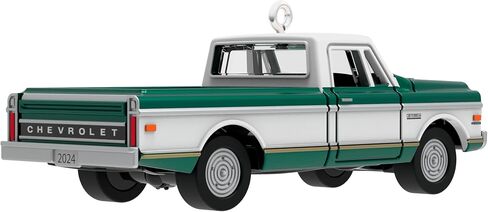 Hallmark Keepsake Christmas Ornament 2024, All-American Trucks 1964 Dodge D-100 2024, Metal, Gifts for Car Collectors in Saudi Arabia