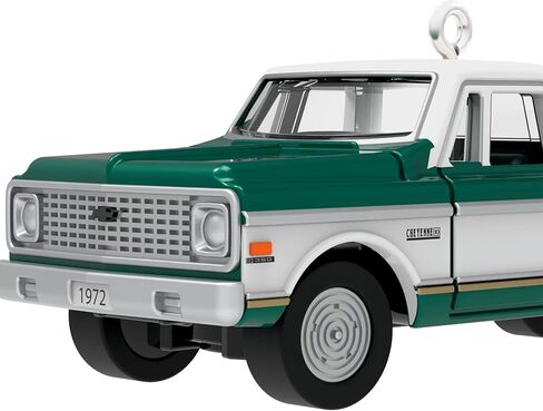 Hallmark Keepsake Christmas Ornament 2024, All-American Trucks 1964 Dodge D-100 2024, Metal, Gifts for Car Collectors in Saudi Arabia