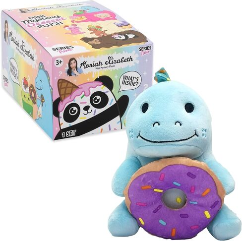 Moriah Elizabeth 6" Mini Mystery Plush – Series 2; 2 Pack Bundle; YouTube Craft Channel, Blind Box, 2 of 9 Possible, Official Merch in Saudi Arabia