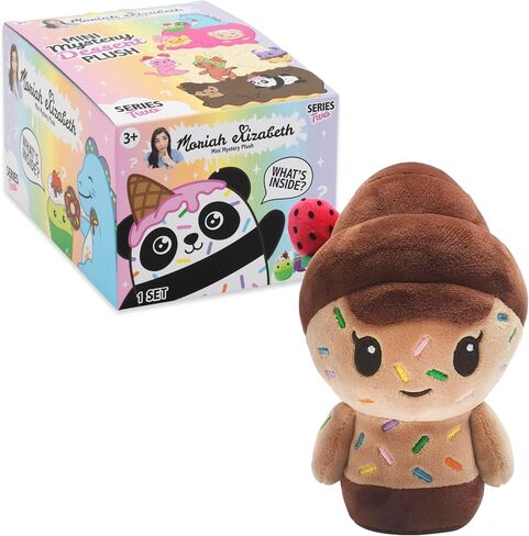 Moriah Elizabeth 6" Mini Mystery Plush – Series 2; 2 Pack Bundle; YouTube Craft Channel, Blind Box, 2 of 9 Possible, Official Merch in Saudi Arabia