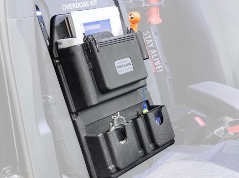 Seat Organizer for Police and Law Enforcement Vehicles - Keeps Gear Secure and Readily Accessible in Saudi Arabia