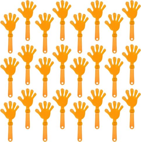 24 Pcs Royal Blue Hand Clappers 7.5 Inch Clappers Noisemakers Noise Makers Party Favors Plastic Clapper Sporting Events Cheers Ball Dance Basketball Football Noisemakers （Royal Blue） in Saudi Arabia