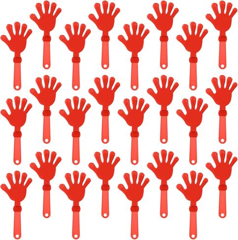24 Pcs Royal Blue Hand Clappers 7.5 Inch Clappers Noisemakers Noise Makers Party Favors Plastic Clapper Sporting Events Cheers Ball Dance Basketball Football Noisemakers （Royal Blue） in Saudi Arabia